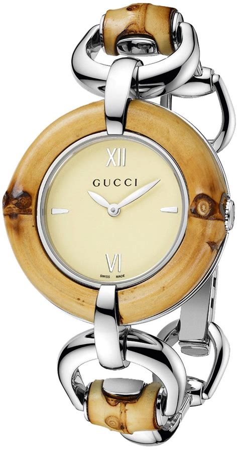 gucci bamboo watches for women.